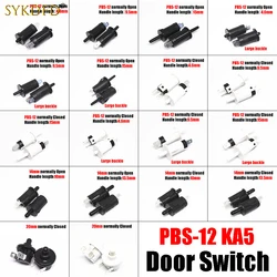 Door Control Switch KA5 12mm 14mm Self Reset Normally Open Closed Refrigerator Disinfection Cabinet Light Wardrobe Door Button