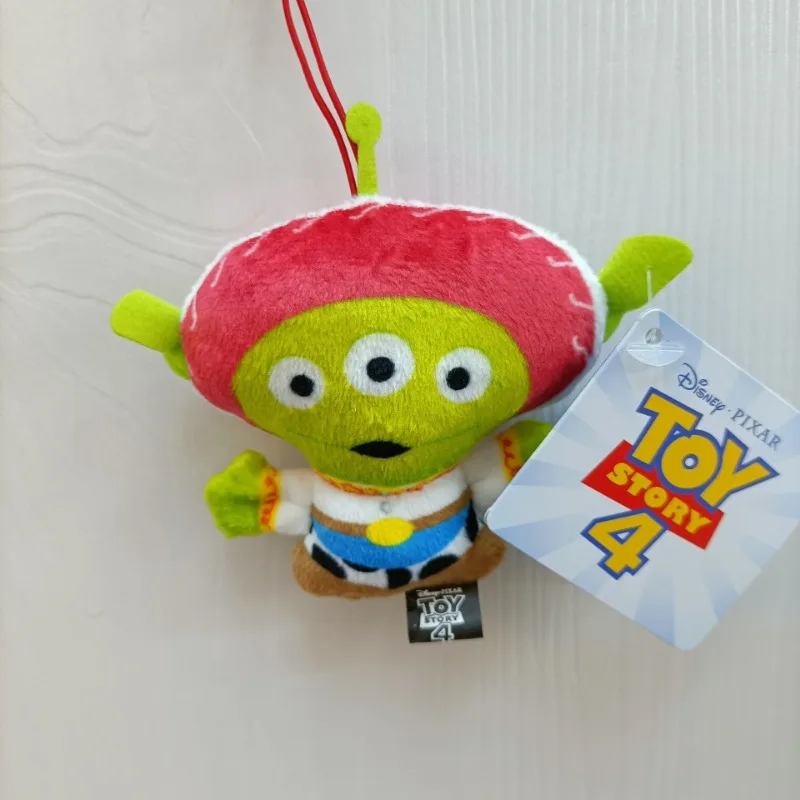 Disney Pixar personaggio periferiche Toy Story ciondolo alieno a tre occhi decorazione borsa bambola giocattolo per bambini regalo di compleanno