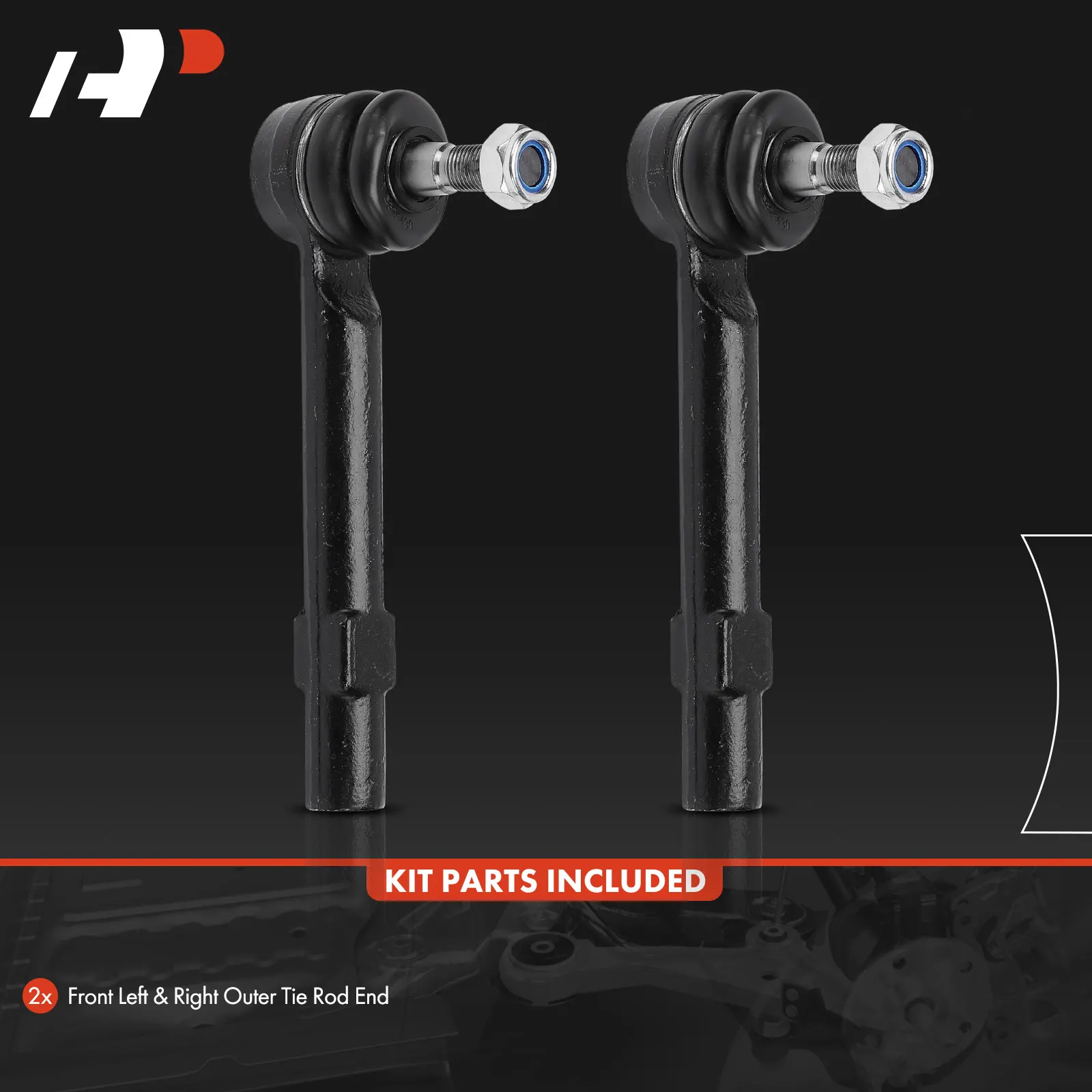 A-Premium 2x Front Left & Right Outer Tie Rod End for Mazda MX-5 Miata 2006-2015