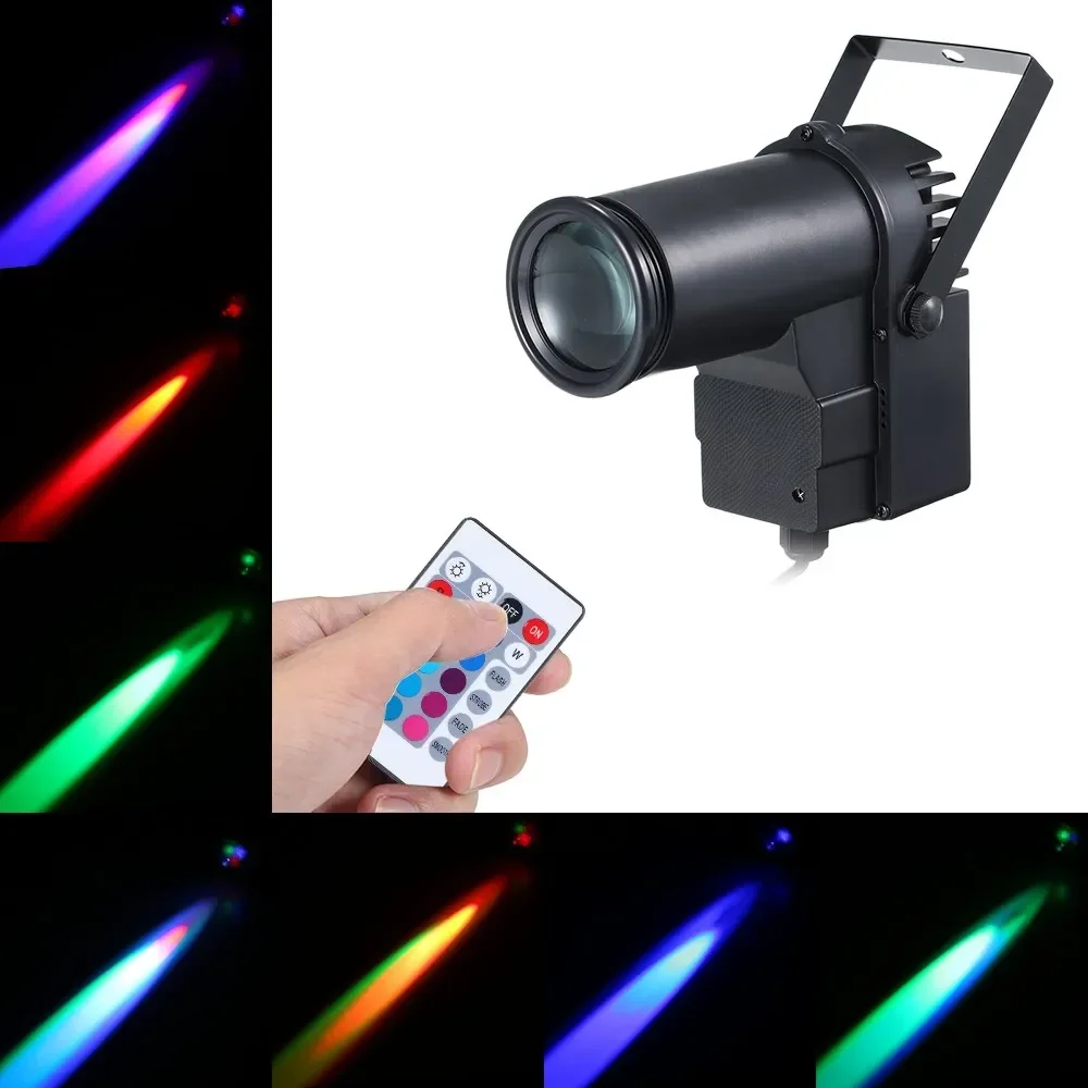 

AC95-240V 15W RGB светодиодный мини-прожектор сценический светильник