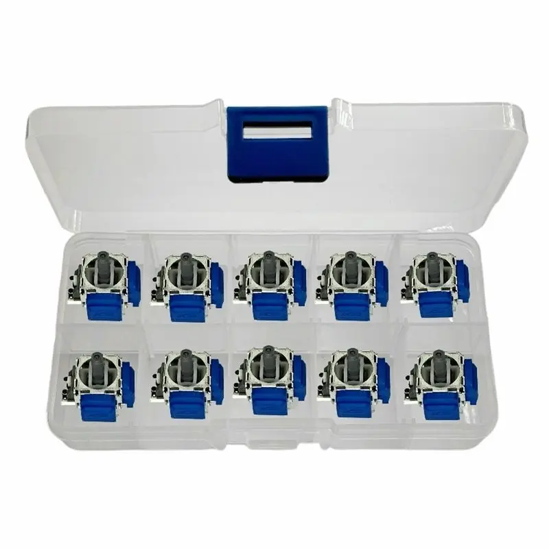 PHILE-Anti-Drift Control Stick Replacement For PS5 Dualsense AKNES HALLPI TMR Electromagnetic Joystick Analog Stick 10Pcs