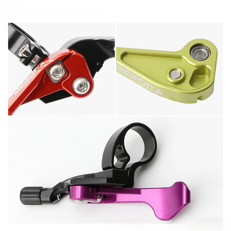 Telescopic Seatpost Cable Actuator Bicycle Dropper Post Remote Lever Lightweight Aluminum Alloy Outdoor Cycling Accessory