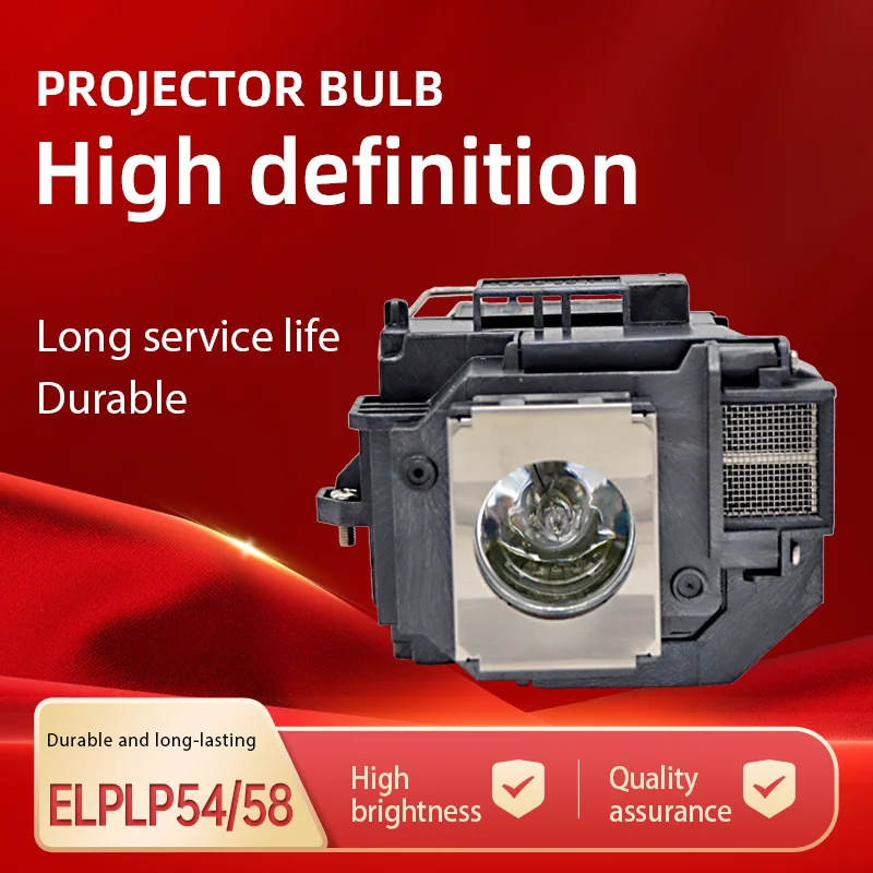 

ELPLP54/ELPLP58 Projector Lamp Powerlite Home Cinema 705HD S7 S9 X9 S8 X7 EX31 EX51 EX71 EX5200 EX7200 EX3200 S10 H310A H311A