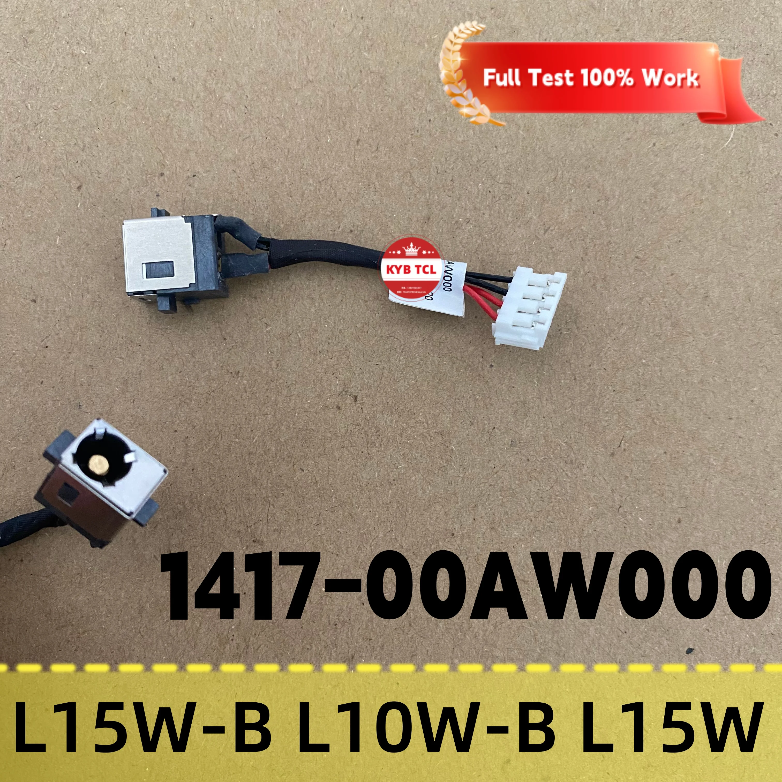 Cable de alimentación DC IN para ordenador portátil Toshiba Satellite L15W L15W-B L10W L10W-B L15-B 1417-00AW000
