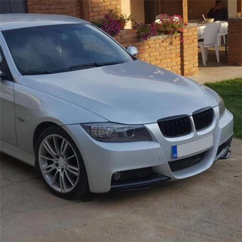 

Front Bumper Lip Angle Diffuser Splitter Spoiler For BMW 3 Series E90 E91 M-Tech 320I 330I 2005-2008