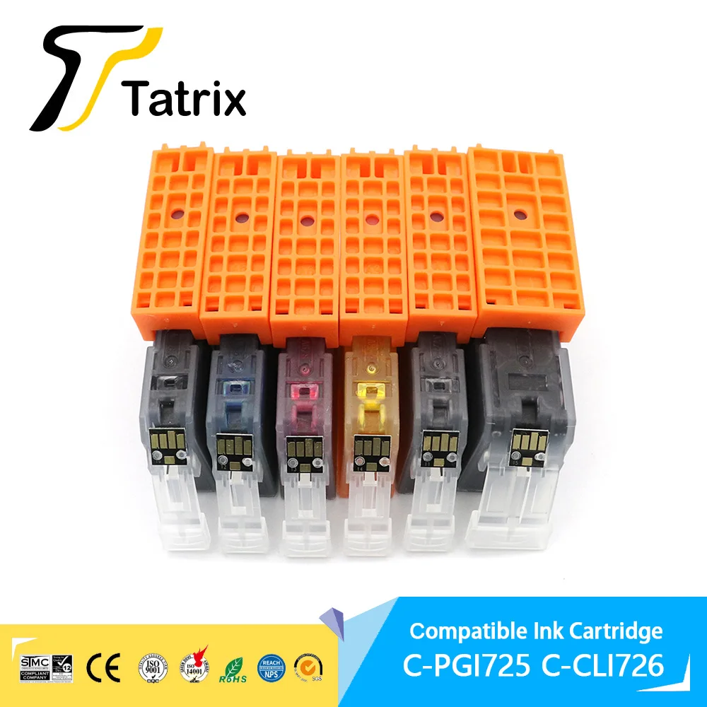 PGI-725 PGI725 PGI 725 CLI-726 CLI726 CLI 726 Compatible Ink Cartridge for Canon PIXMA MG6170/MG6270/MG8170/MG8270 Pinter