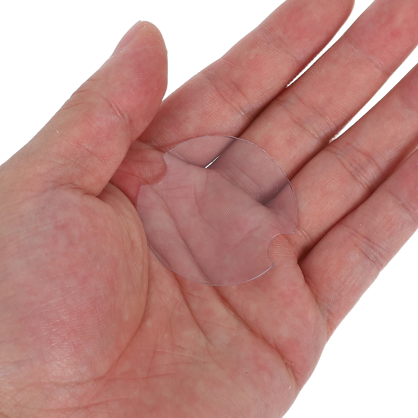 

10 шт., пластиковая круглая подставка для колец, листы, держатель для ювелирных изделий, органайзер, прозрачный дисплей для розничной торговли, органайзер для фото колец