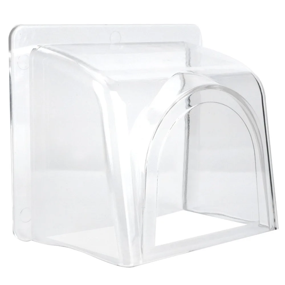 Durable Rainproof Rain Cover ABS Clear Waterproof Shell Transparent Access Controller Cover Access Control