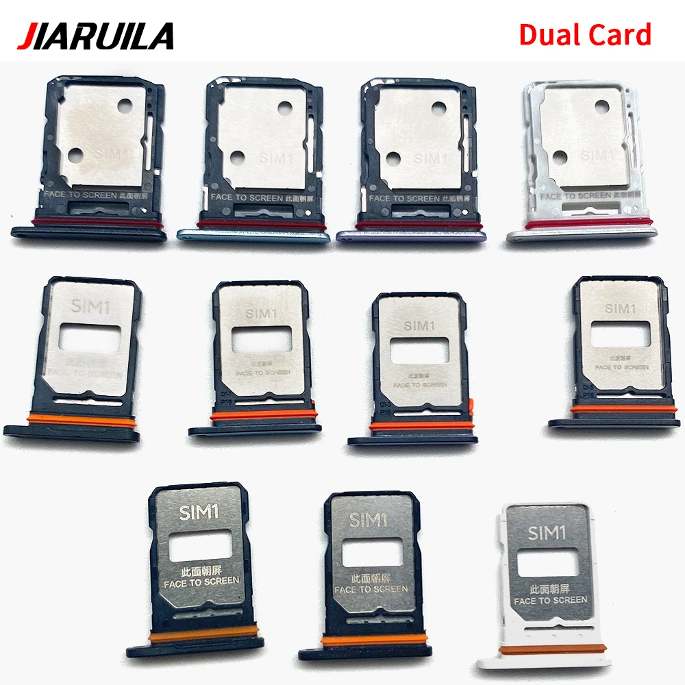 (Dual Card) For Xiaomi Redmi Note 15 Pro Plus / Note 15 SIM Card Tray chip slot drawer Holder Adapter Accessories Repair Parts
