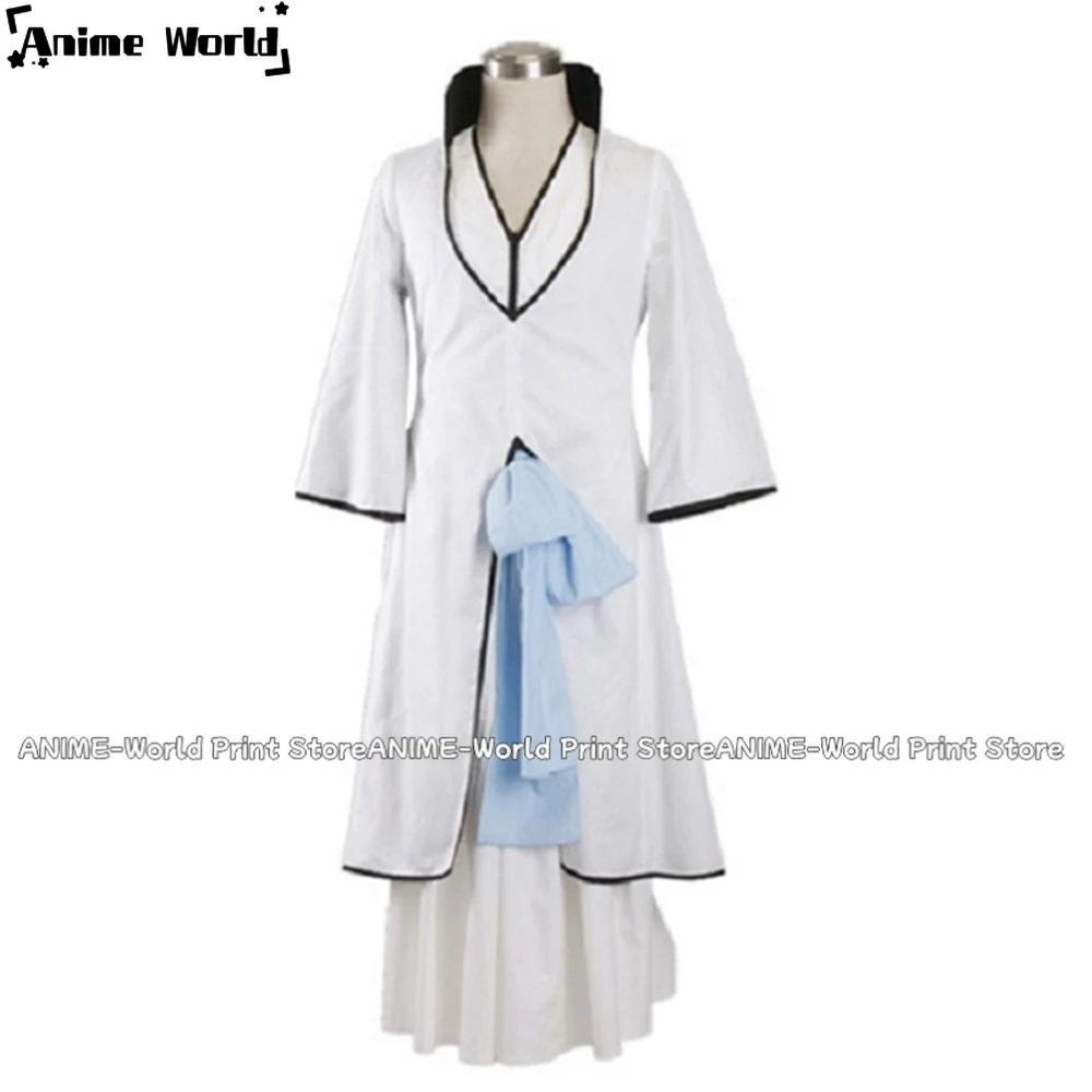 

《Custom Size》Unisex Anime Cos Gin Ichimaru Hollow World Hueco Mundo Cosplay Costumes Outfit Halloween Christmas Uniform Suits