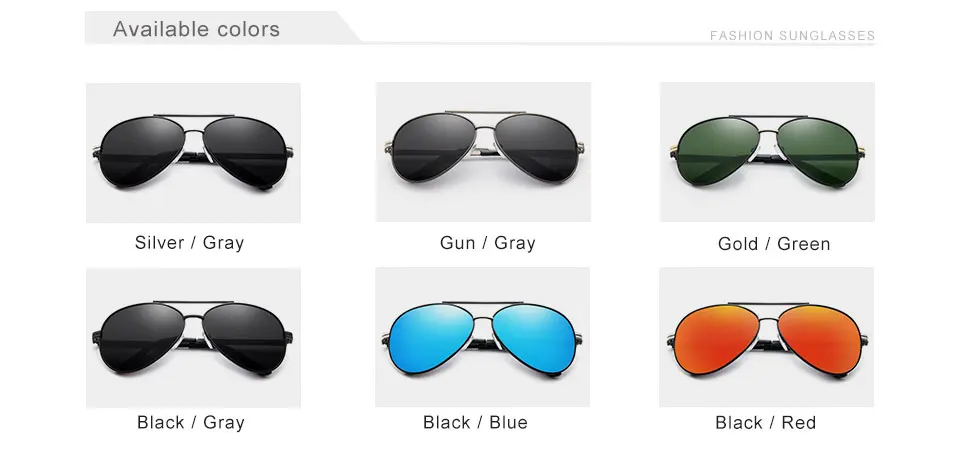 KINGSEVEN Neue Upgrade Aviation männer Sonnenbrille Polarisierte Anti-Glare Sonnenbrille Fahren Brillen Gafas De Sol – Detail 4