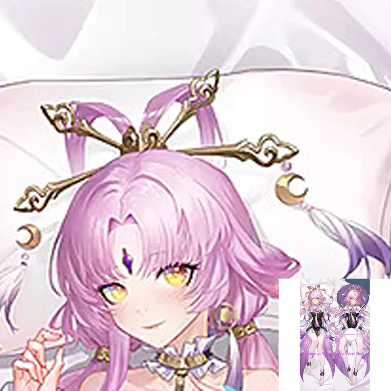 

Dakimakura Anime Fu Xuan Double-sided Pillow Cover Print Life-size body pillows cover Adult pillowcase 2024