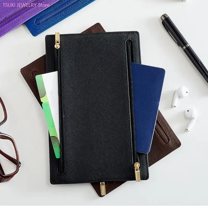 حافظة مستندات السفر متعددة الأغراض 62KE بتصميم نحيف لبطاقات جواز السفر