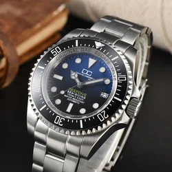 Top Luxury NH35 Men's Automatic DEEP Swimming Watch Modified By SEA Watches DWELLER 44mm Customized S Logo DIY Logo Waterproof