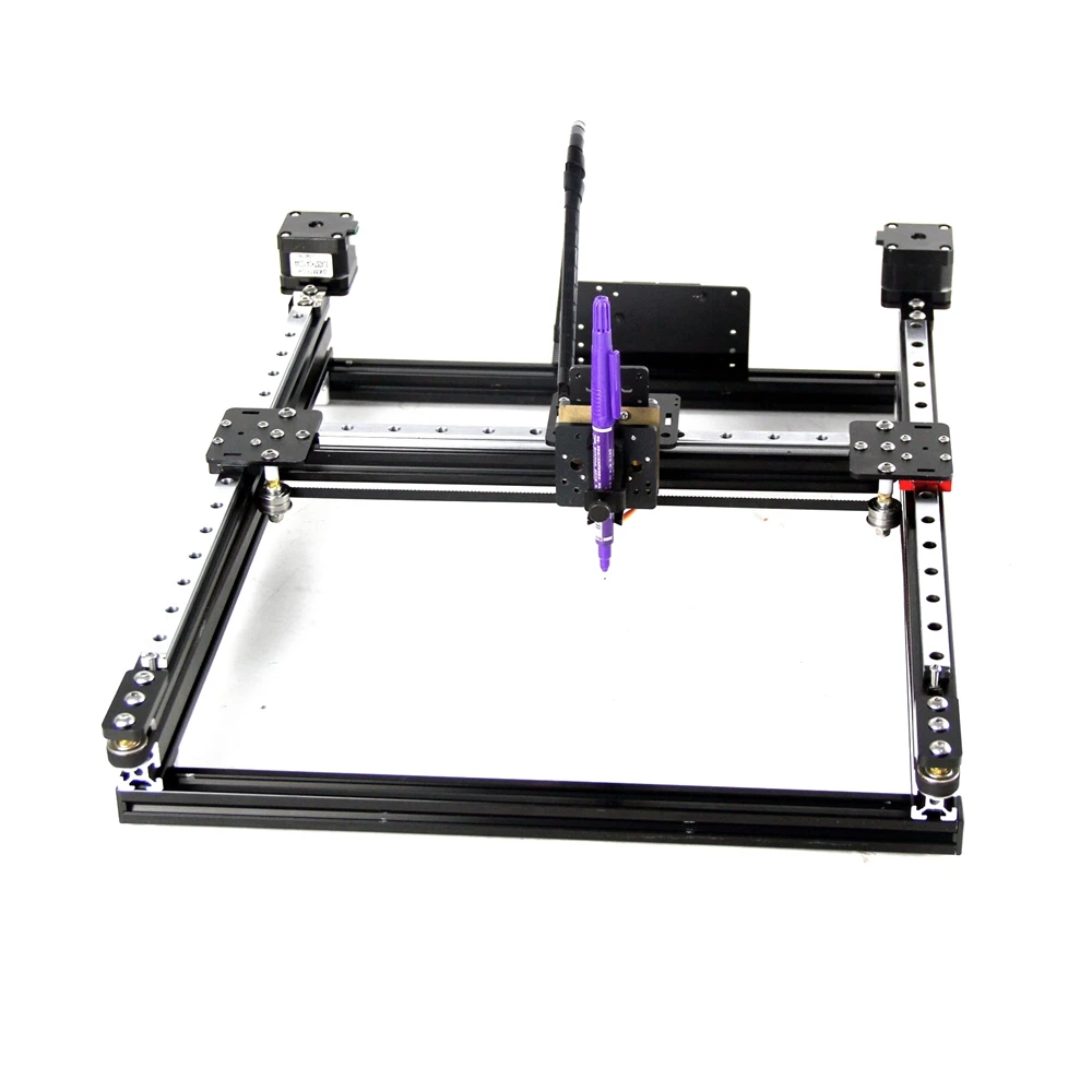 Imagem -03 - Máquina do Robô do Desenho do Trilho de Guia Letras Desmontadas Faça Você Mesmo Xy-plotter Escrita do Esboço Placa-mãe do Ebb a4 a3 a2 a1 a0