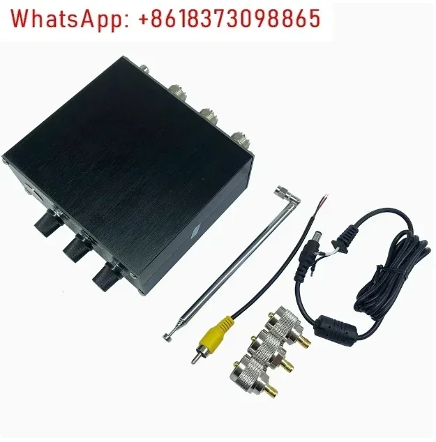 

Professional QRM Eliminator X-Phase Built-in PTT Control 1-30 MHz HF Band QRM Eliminator Aluminum Alloy QRM Canceller Radio