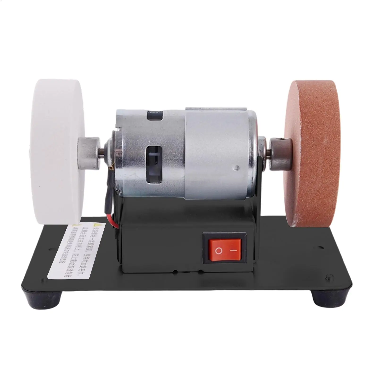 

6000 RPM 2.76 Inch Bench Grinder & Buffer Powerful for Wood DIY, Model Making, Engraving, Home Workshop