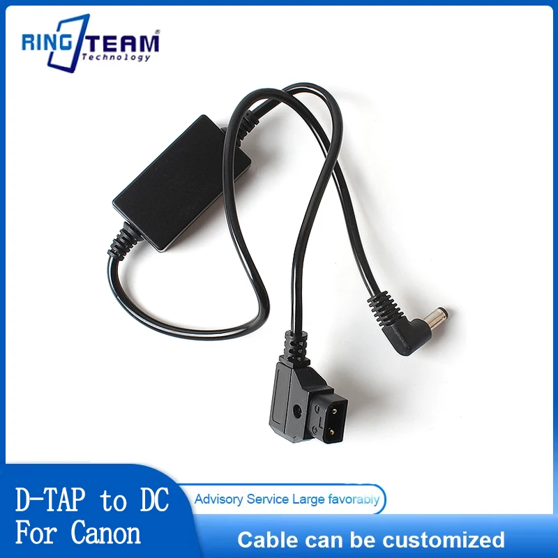 

Кабель питания постоянного тока для Canon C70 XF605 XF705 D-TAP V-Mount с регулировкой напряжения и защитой от перегрева