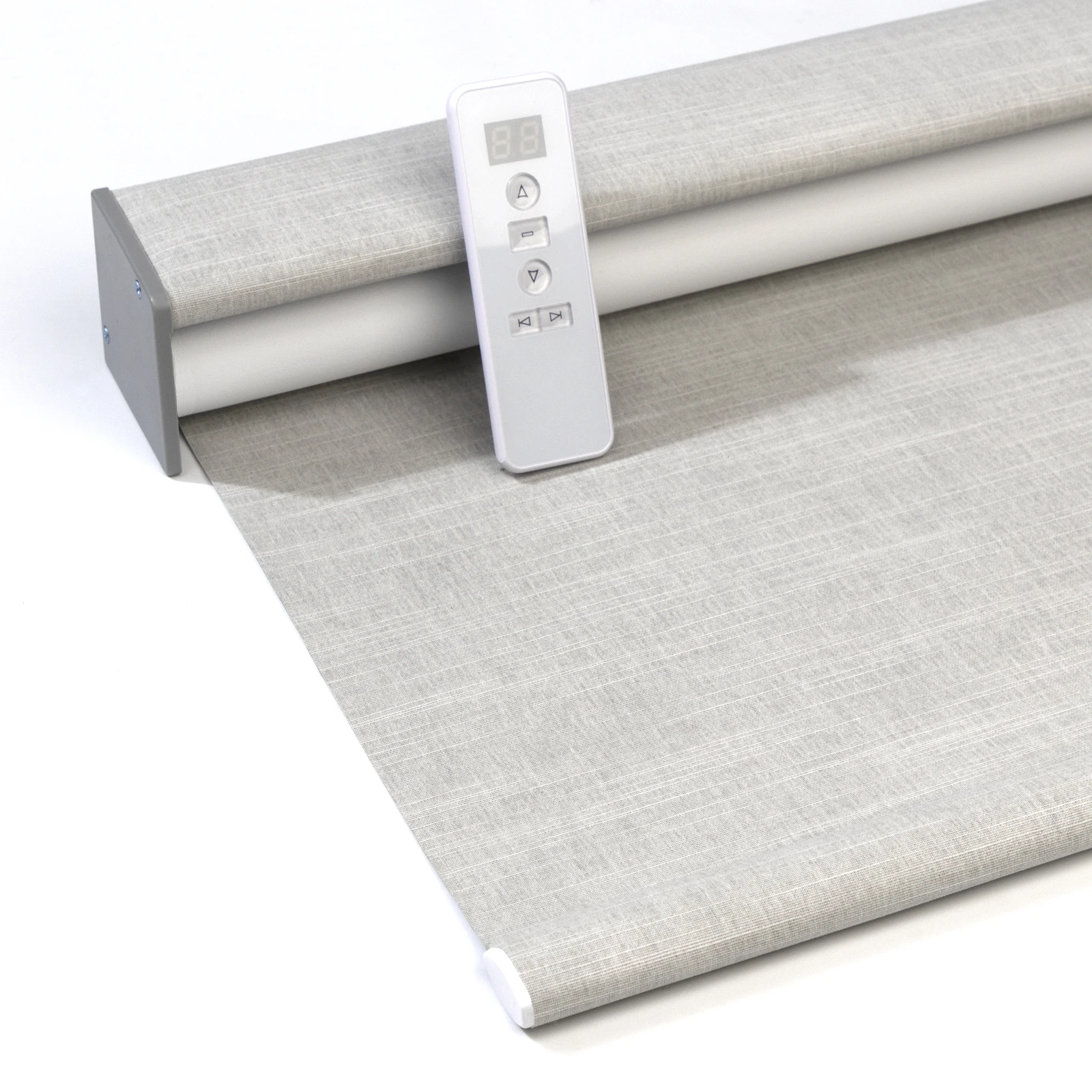 Zigbee Alexa Tuya Wifi Google Matter Custom Electric Smart Blackout Motorized Roller Shades Blinds For Window Office Hotel