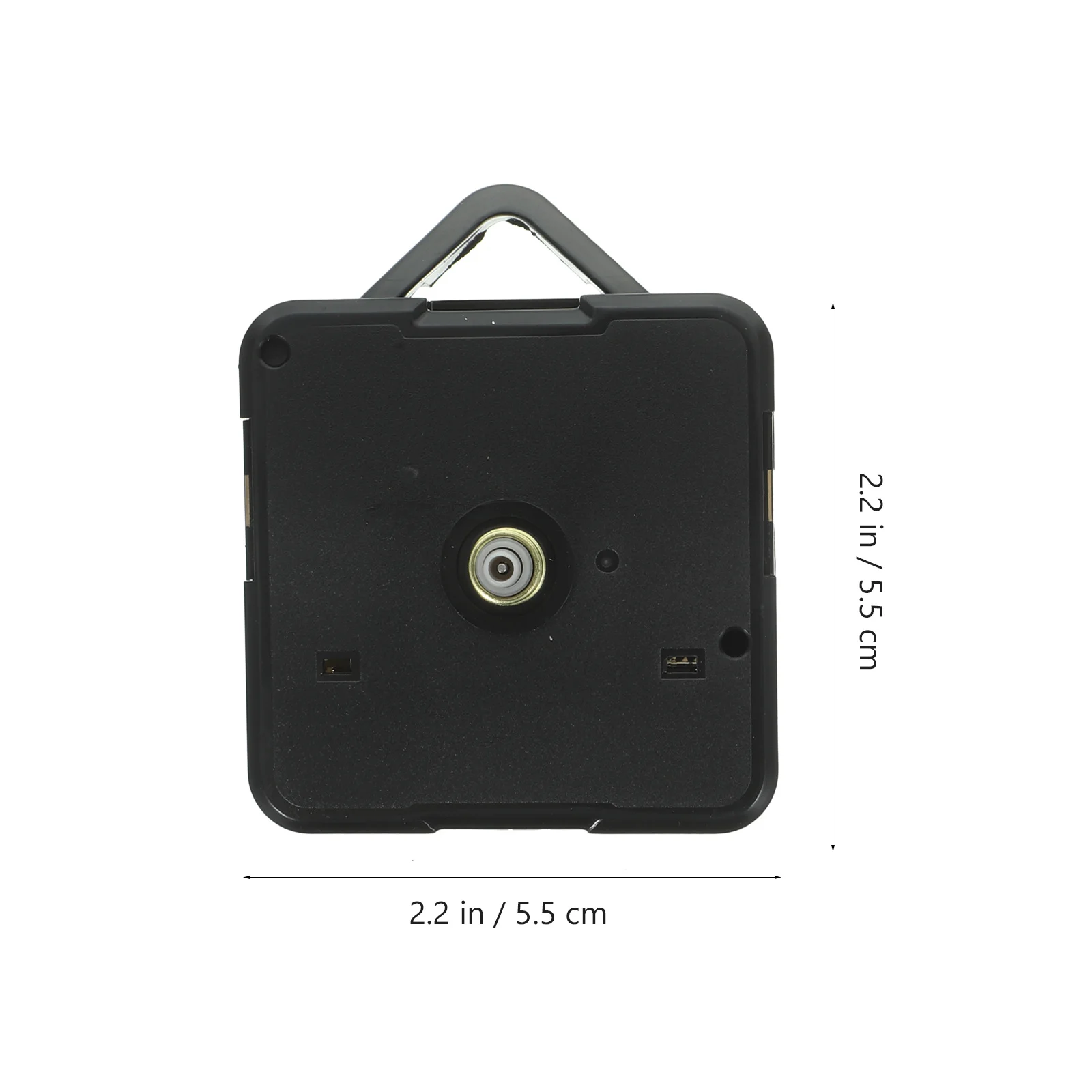 

Quartz Wall Clock Movement Black Hook Mounting Silent Sweep Replacement Repair High Quality Electronic Clock Movements