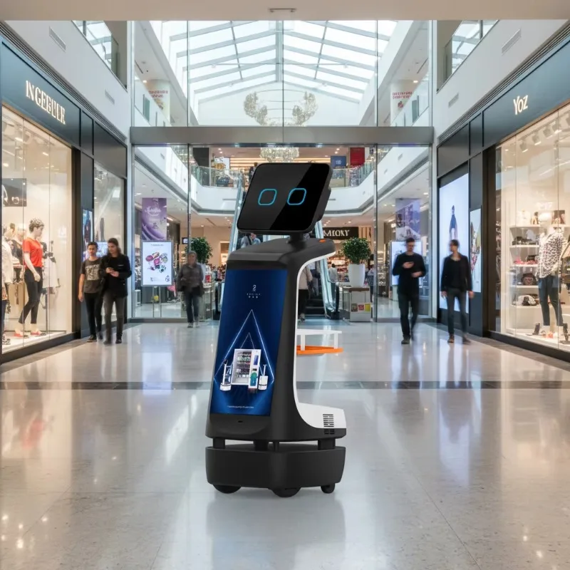 Customized Interactive Intelligent Service Robot Reception Explanation Dialogue Company Exhibition Hall Commercial Robots