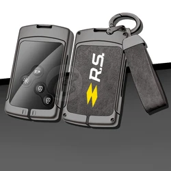Zinc Alloy Car Key Case Cover for Renault Duster Clio Megane 2 3 4 5 Koleos Scenic Fluence Zoe Protector Key Shell Accessories