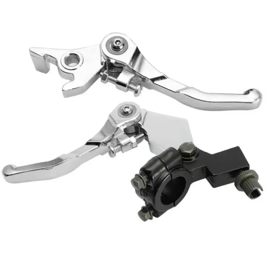 Motorcycle Folding Clutch lever Brake Lever set Lever Clutch Set Fit for Most 110cc 125cc140cc 160cc Pit Dirt bikes Bikes parts