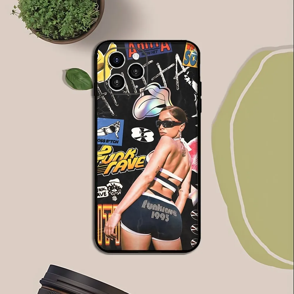 Singer Anitta Phone Case For Iphone 16 15 11 13 14 Pro Max 7 8 Plus X Xr Xs Max 12mini Cover Case