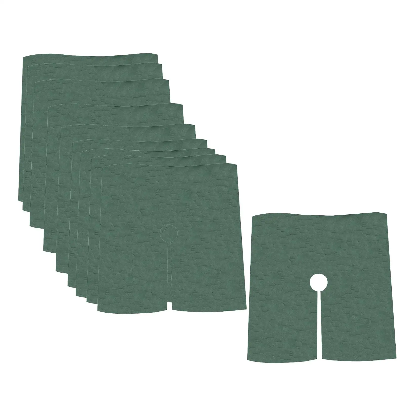 Reusable Tree Mulch Rings Weed Growth Resistant Barrier Mat Non Woven Fabric for Lawn Weeding Garden