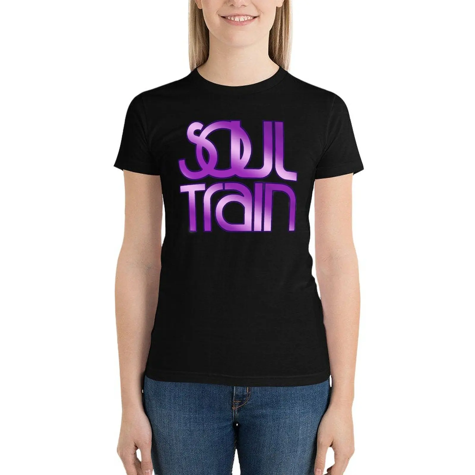 

Soul Train T-Shirt animal print shirt for girls Aesthetic clothing plus size tops t-shirt dress for Women plus size sexy