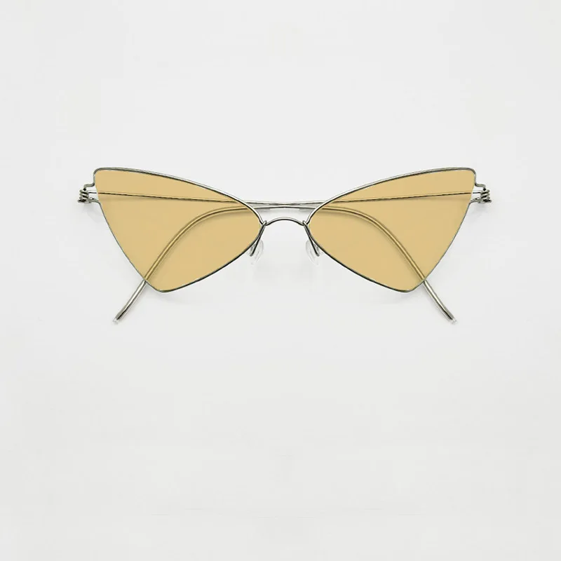 

Fashionable cat eyed women's sunglasses design with retro colored spectacles for men's vintage multi color lenses glasses