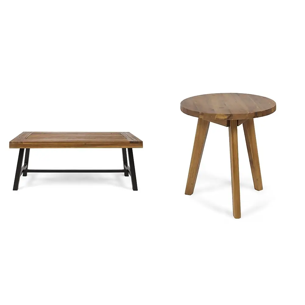 

Outdoor Acacia Wood Coffee Table Outdoor Acacia Wood Side Table, Customized