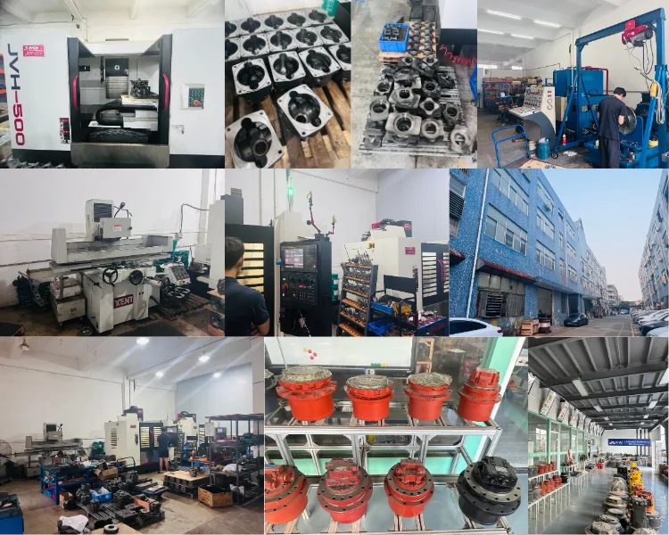 HS OEM Hydraulic Gear Pump K3V63 K3V112 Tandem Charge Pump for Excavator 23/10 R