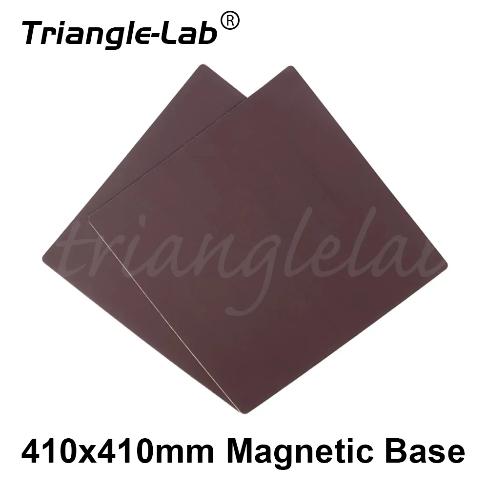 

C Trianglelab 410X410 Дополнительное магнитное основание (гибкая магнитная пластина) для текстурированной пружинной стали PEI, совместимой с шириной 410 мм