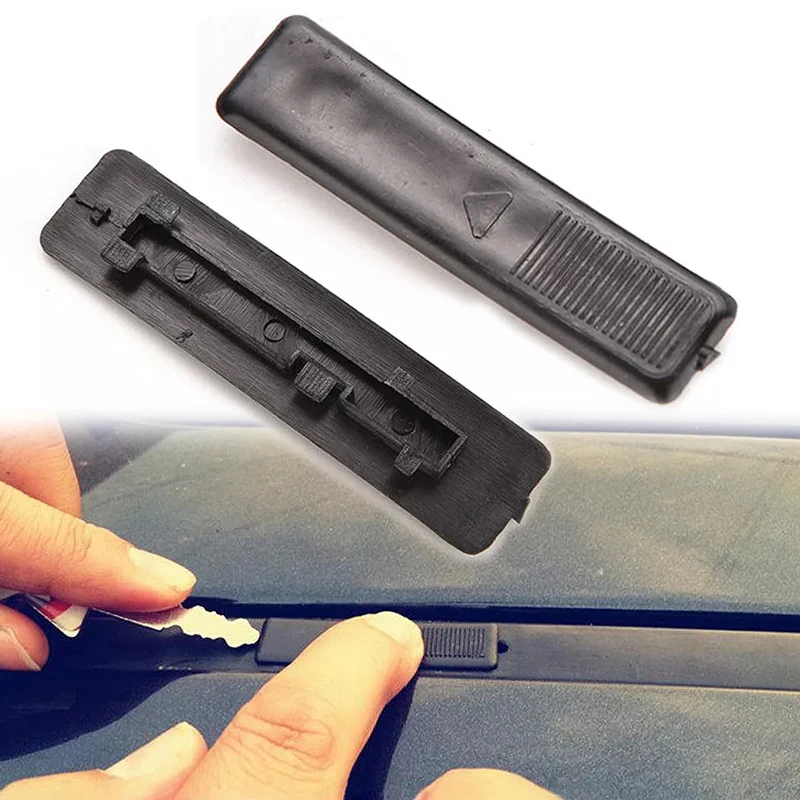 4PCS Roof Rain Gutter Trim Sealing Plug Cap for Mazda 2 3 5 6 CX-5 CX-7 CX-9 - Replacement Rail Rack Moulding Clip Cover