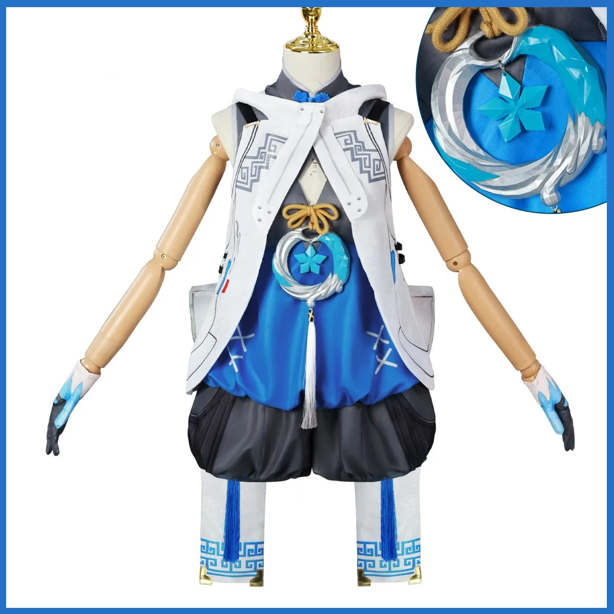 Anime Game Wuthering Waves Youhu Cosplay Costume Lolita Dress Knapsack Wig Adult Woman Sexy Kawaii Halloween Party Suit