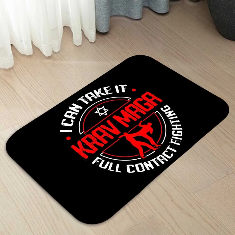 Krav maga Doormat  Home Carpet Entrance Door Mats Modern Decor Carpet Bathroom  Floor Mats 023