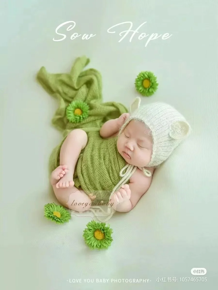 

Newborn Childrens Props Studio Full Moon Baby Photography Theme Wrapped Cloth Hat Childrens Full Moon Photography Theme Clothing