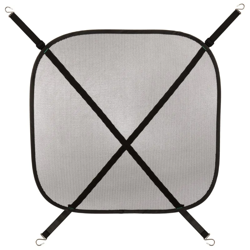 

Car Pet Barrier Easy-Install Adjustable Mesh Back Seat Pet Barrier, Black