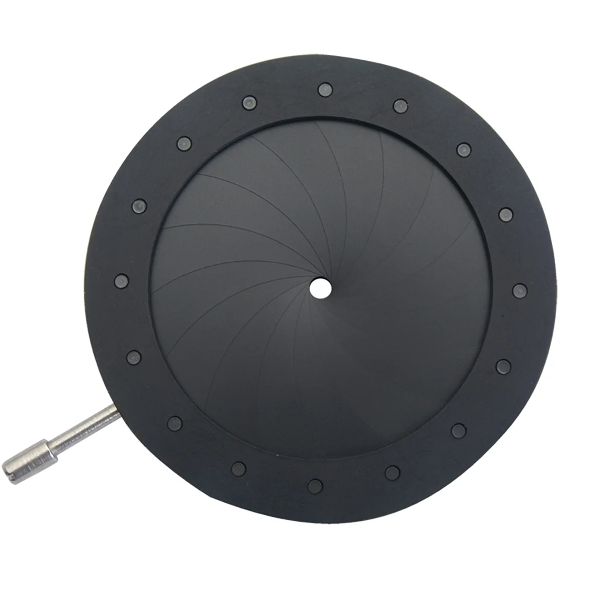 QA88X 2.5-36mm Amplifying Diameter Metal Zoom Optical Iris Diaphragm Aperture Condenser for Camera Lens Microscope