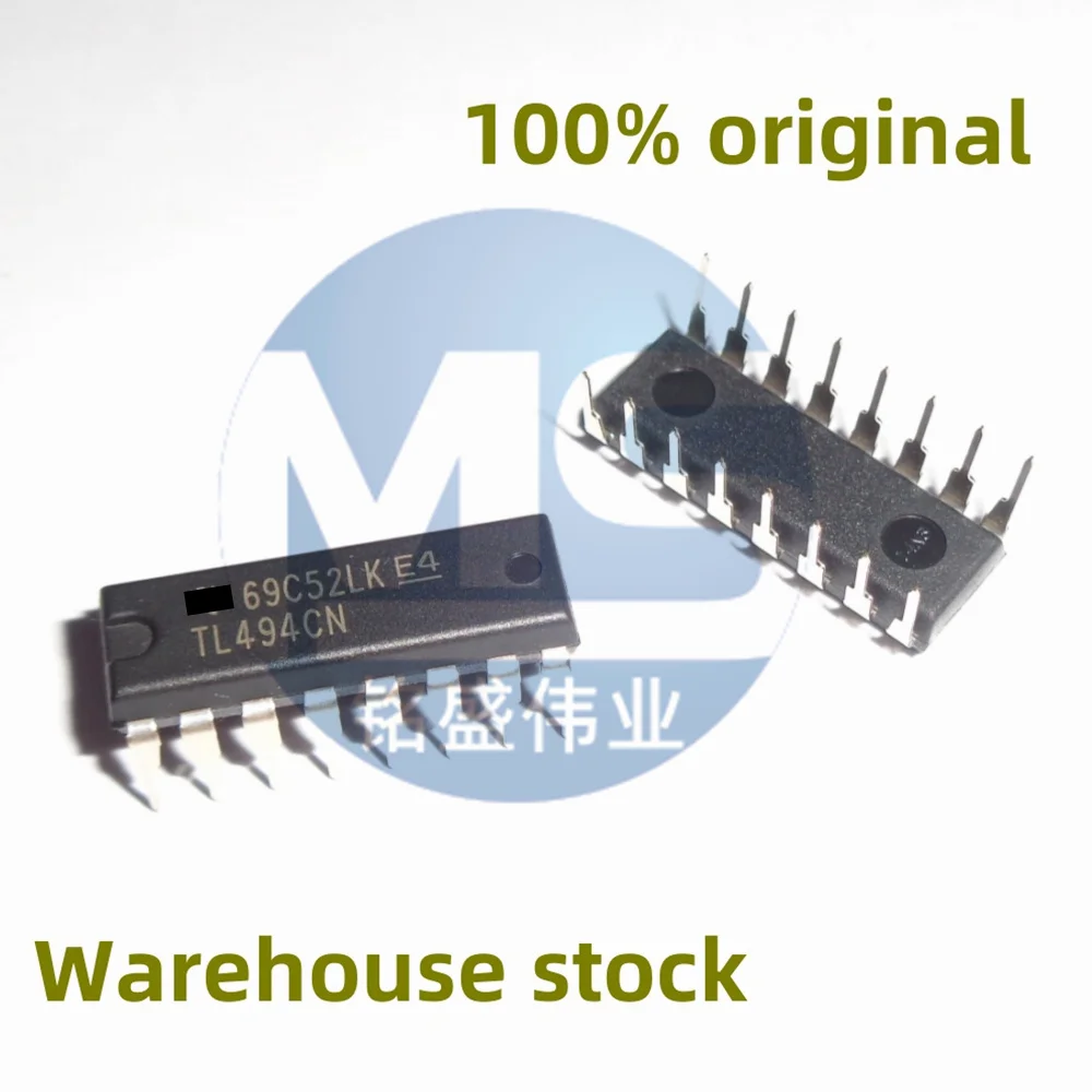 10Pcs 100% New Tl494Cn Tl494C Direct Plug Dip-16 Power Pulse Width Modulation Spot Direct Shooting