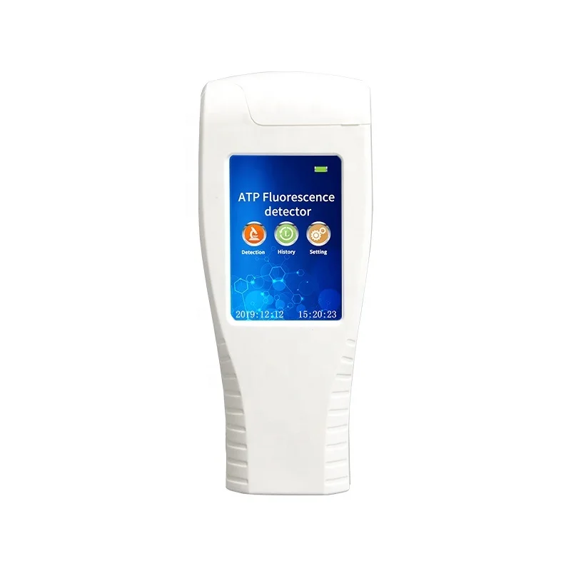 Portable ATP Bacteria Detector Rapid Hygiene Photometer Tester High Sensitivity Surface Germ Test Monitor with Aluminum Storage