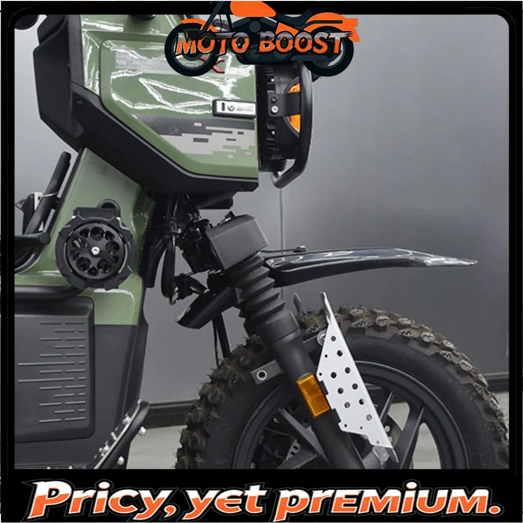 【Premium quality】For Sundiro Honda Square X125 modification: high-mounted mudguards and front mudguard sand removal parts.