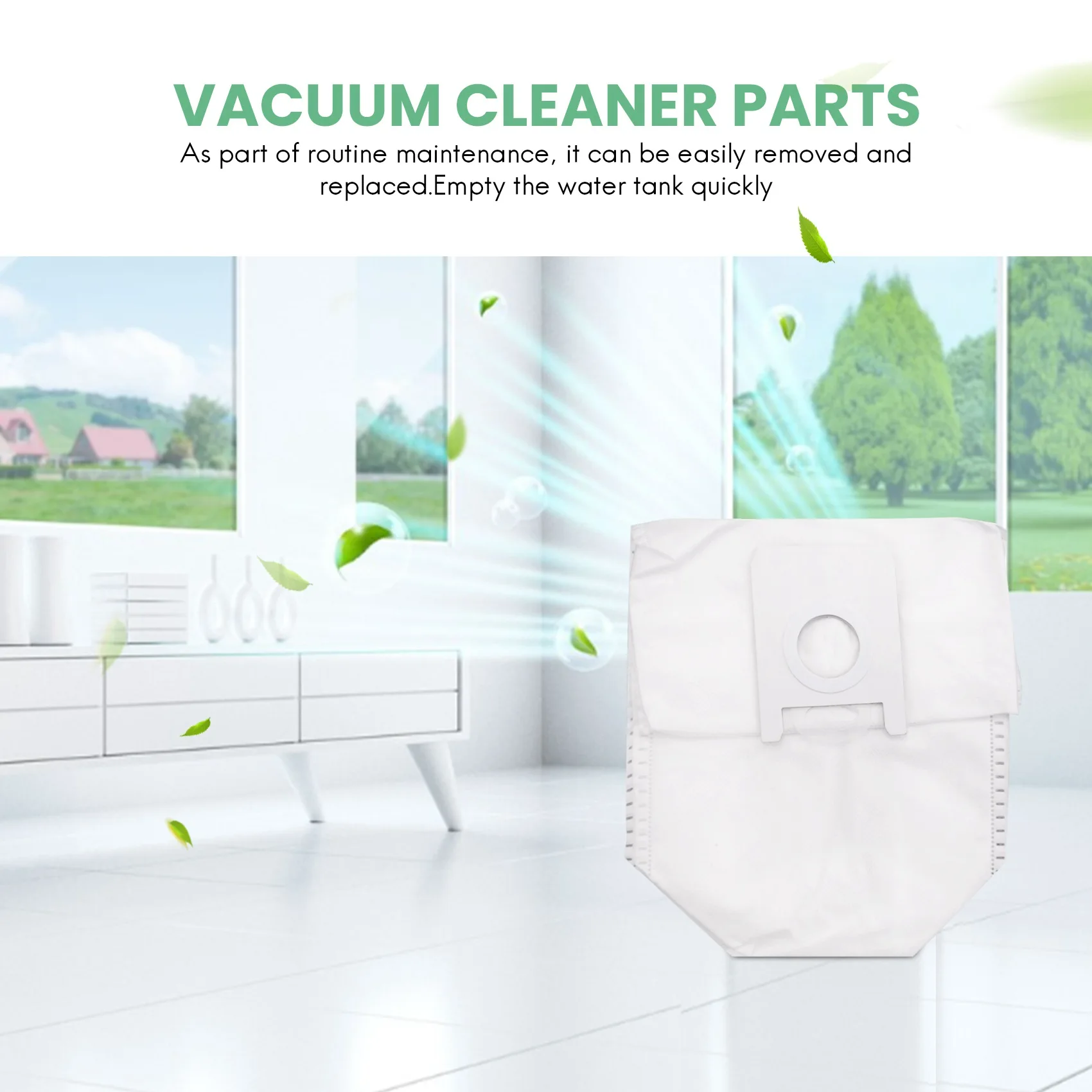 10 шт., мешки для пылесоса Roidmi EVE Plus