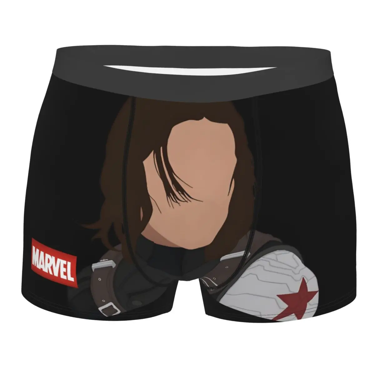 Marvel Captain America The Winter Soldier Marvel Underpants Breathbale Panties Male Underwear Sexy Shorts Boxer Briefs