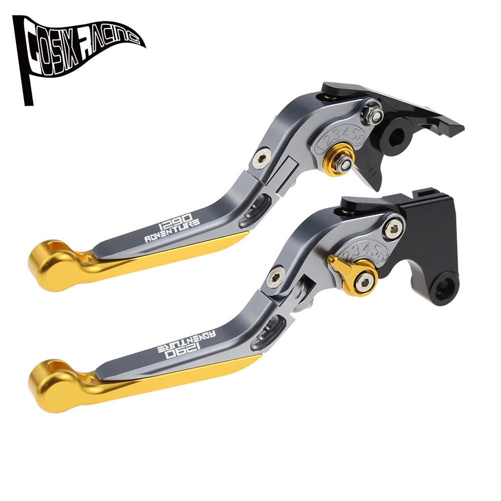 Fit For Super Adventure 1290 S T R 15-22 Motorcycle CNC Accessories Folding Extendable Brake Clutch Levers Adjustable Handle Set