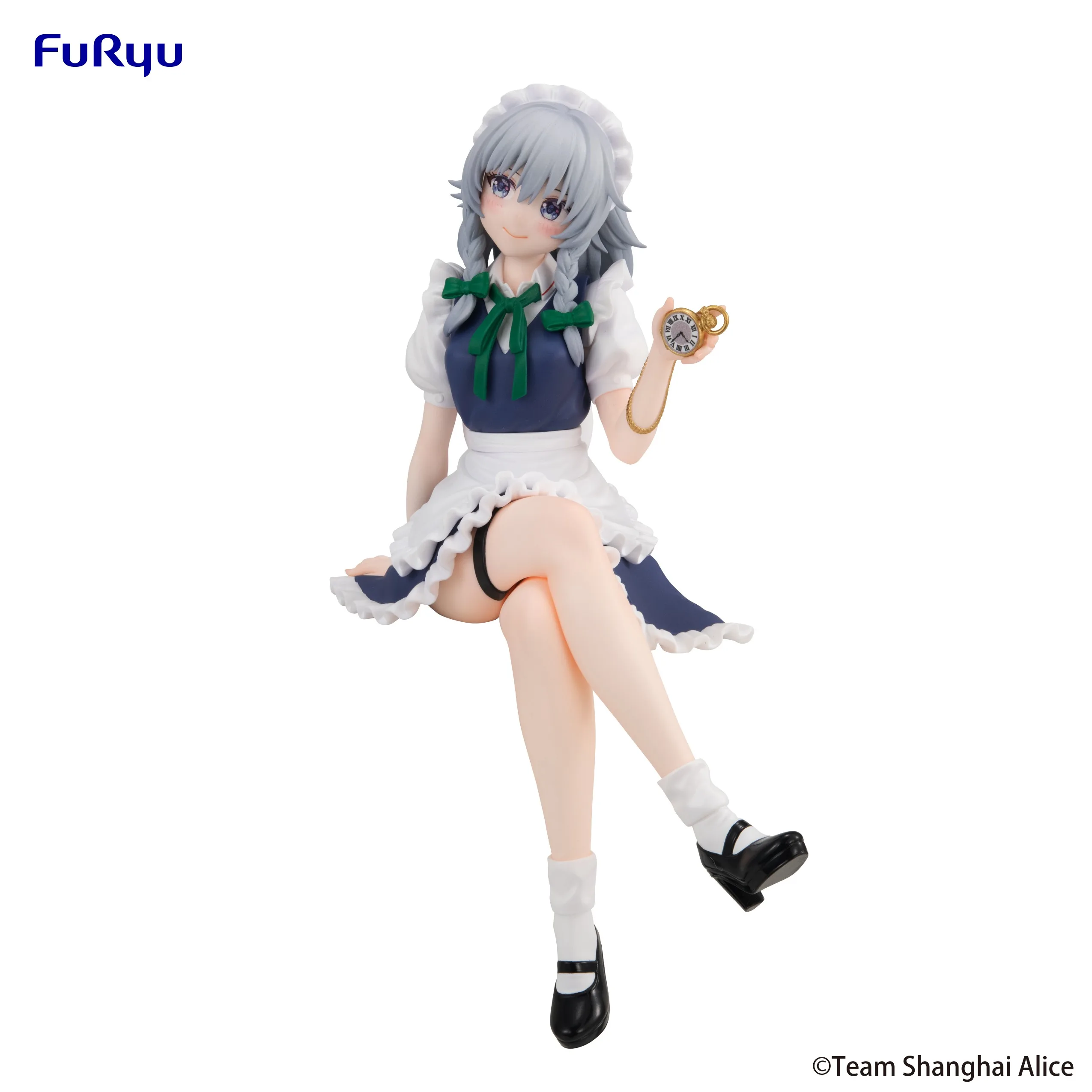 Original Furyu Prize Figure Touhou Project Noodle Stopper Izayoi Sakuya Figurine Toy