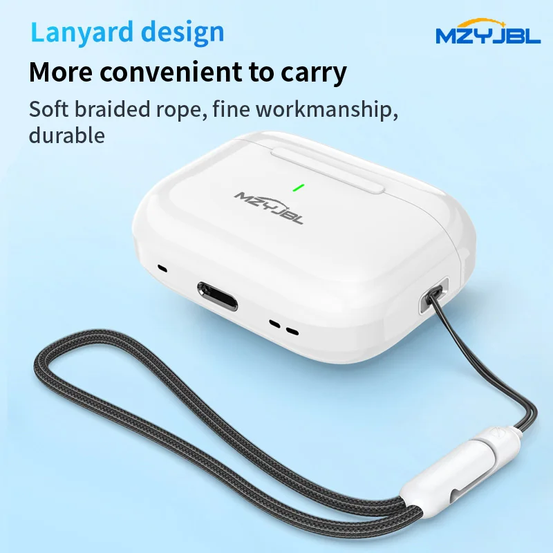 MZYJBL سماعة لاسلكية تعمل بالبلوتوث 5.3 سماعات داخل الأذن E17ANC سماعات رياضية مزودة بخاصية إلغاء الضوضاء TWS HiFi سماعة صوت لشاومي