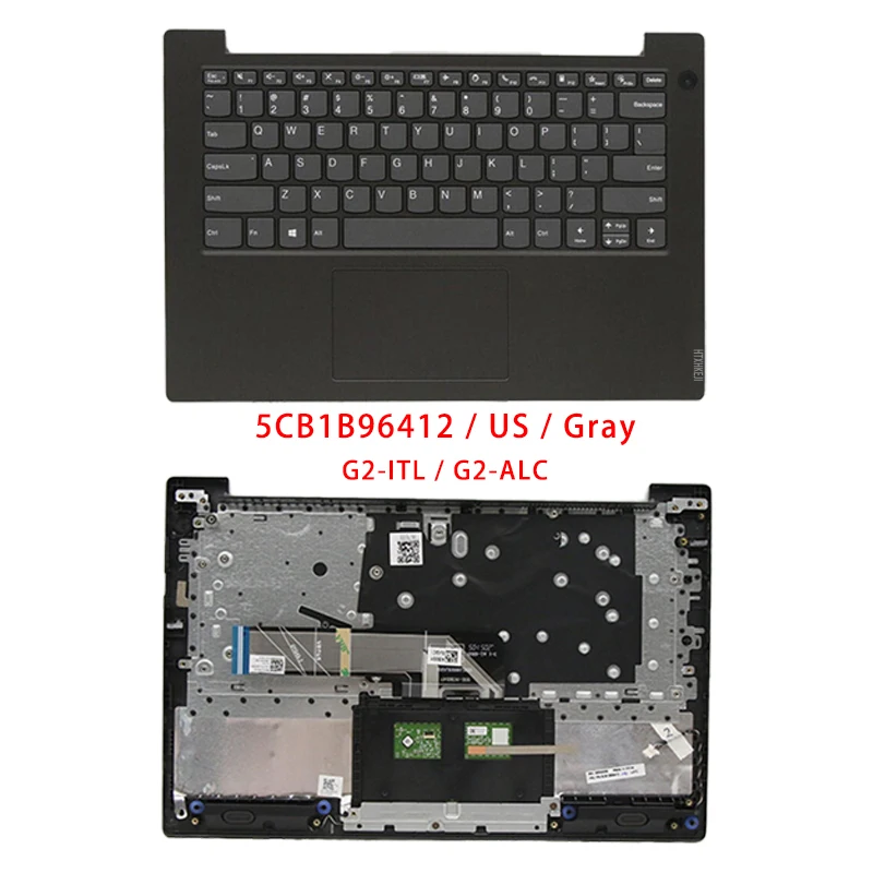 New For Lenovo V14 G2-ALC ITL / V14 G2 IJL;Optional Laptop English Keyboard Repair Accessories No Backlight