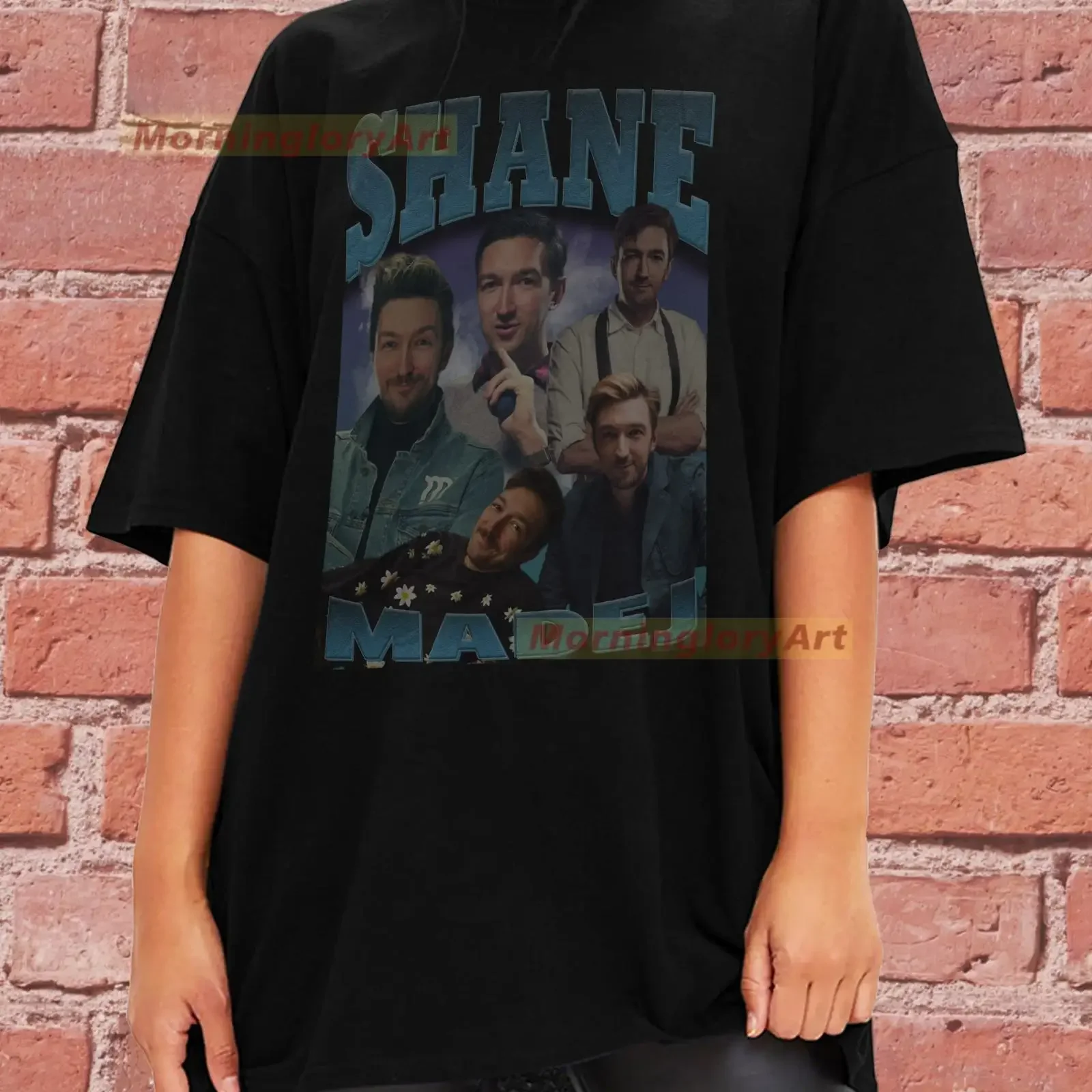 Shane Madej T Shirt SweaT Sweater Cotton Clothing vintage Washed Versatile Stylish Stretched fashion homme Comfortable
